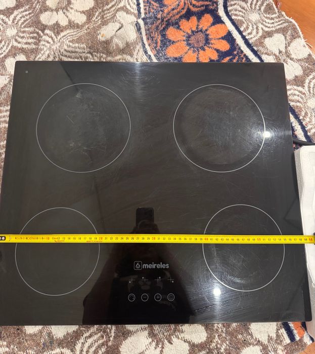 Placa vitrocerâmica Meireles MV 1602 – Usada, em bom estado