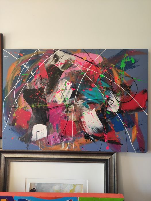 Alfredo Pierro - pintura a acrílico sobre tela