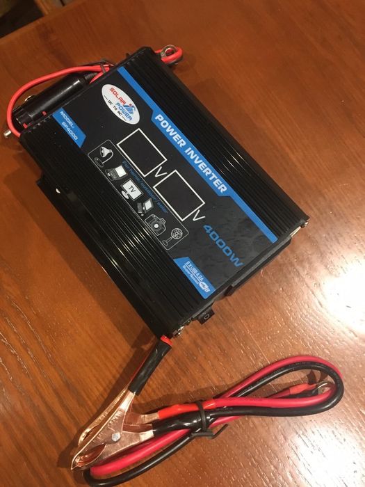 Инвертор(преобразователь) 12v на 220v(4кВт) 4000W