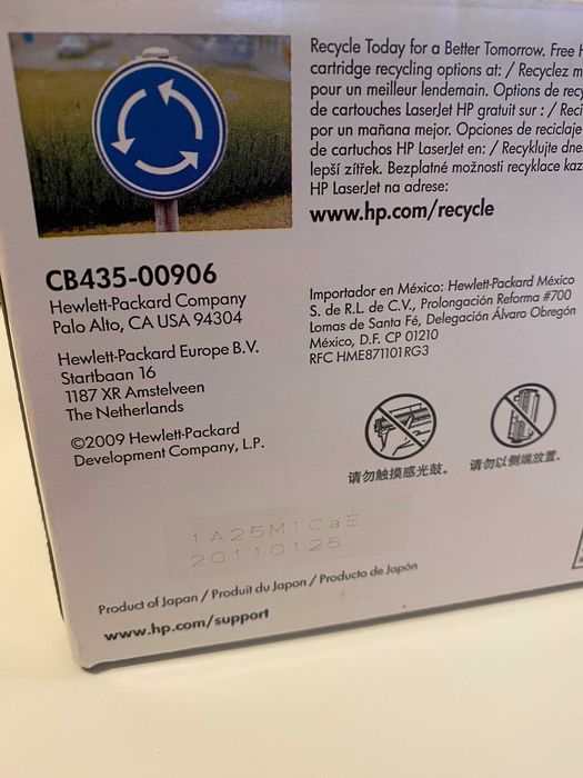 Toner HP 35A CB435A CB435AD czarny Dual Pack - (2 sztuki)