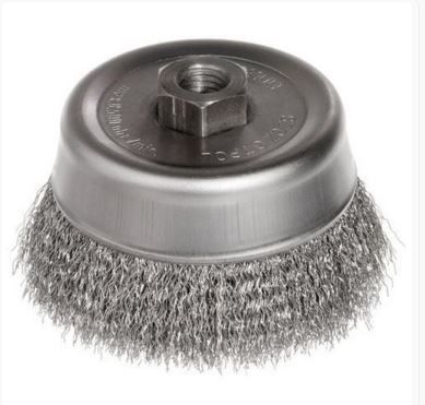 Szczotka Doczołowa Drut Stalowy M-14, Fi100Mm