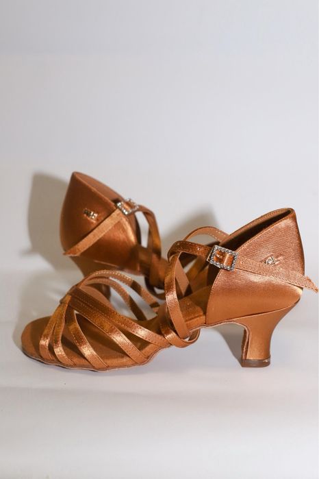Босоніжки для танців, латина, каблук 5,5