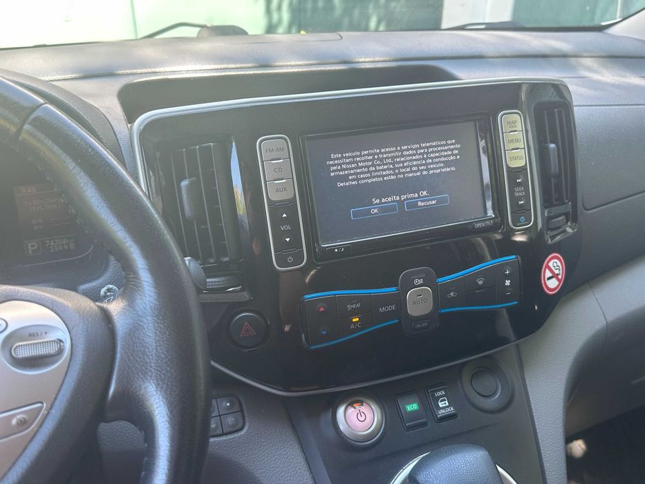 Nissan e-NV200 24kWh 2017 - Bateria incluída, topo de gama, 74.286 km