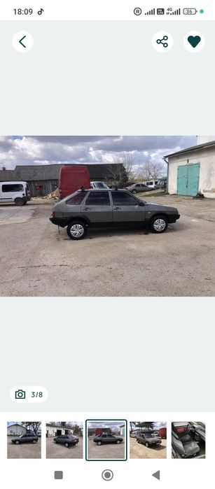автомобіль ваз 2109