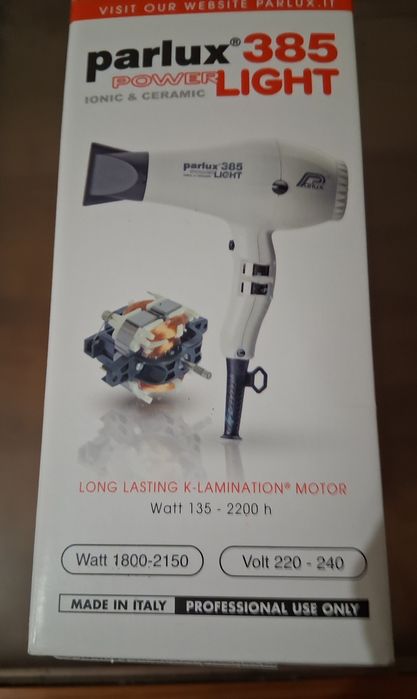 Secador novo  de cabelo Parlux 385 profissional novo