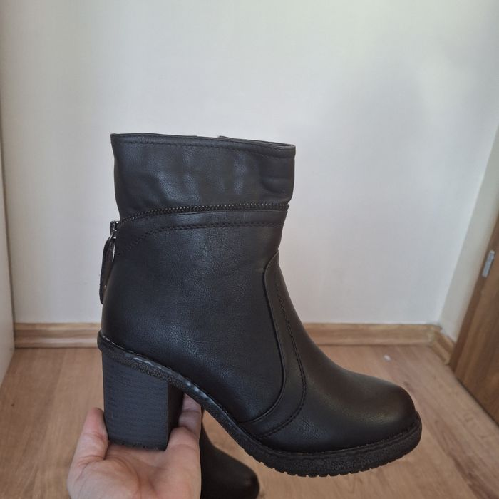 Botki damskie ocieplane 37
