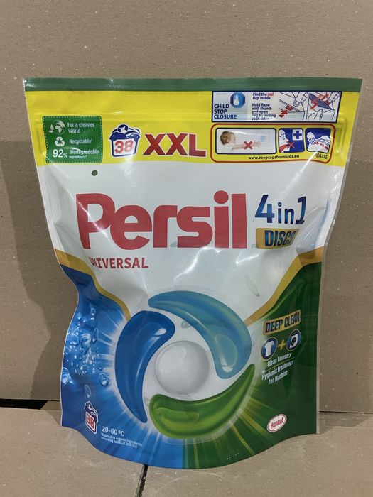 Капсули для прання38шт ціна-315грн Persil 4/1 Universal Олх доставка!