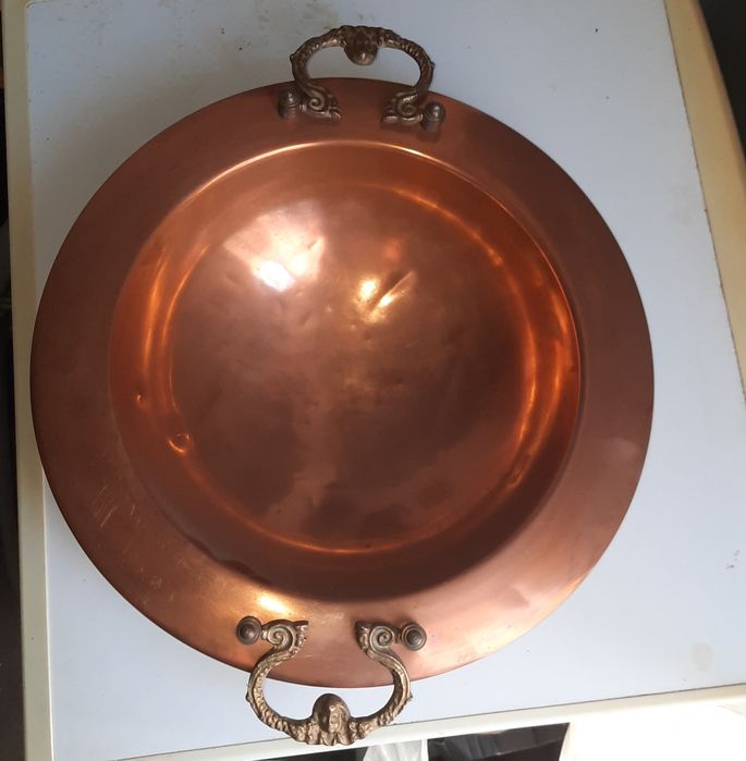 Braseira em cobre como nova