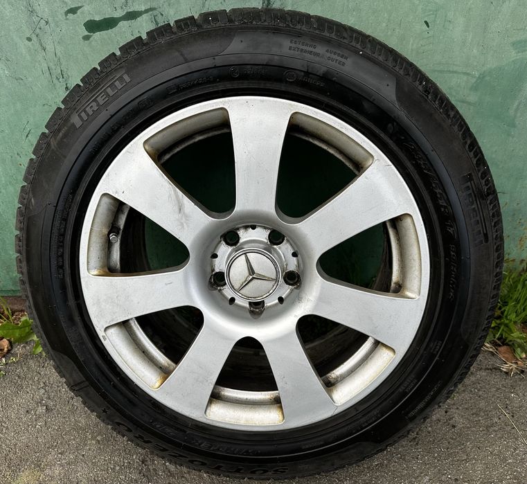 Колеса в зборі Mercedes S V E M  R17 235/55 Pirelli зима Ny 8мм