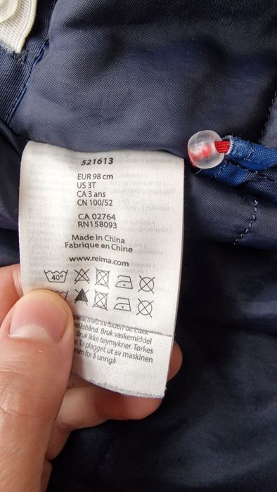 Kurtka zimowa dziecięca Reima ReimaTec rozm. 98