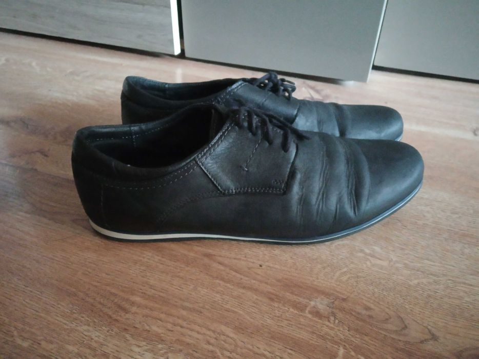 Buty skórzane męskie