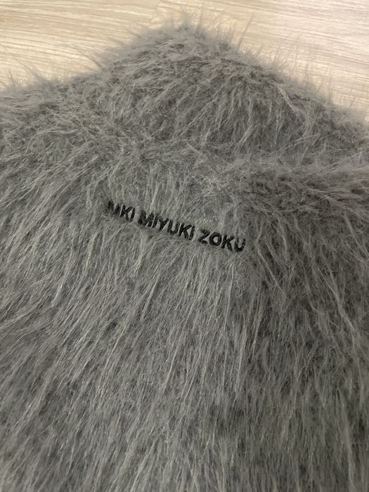 куртка MKI MIYUKI ZOKU Faux Alpaca Track Jacket