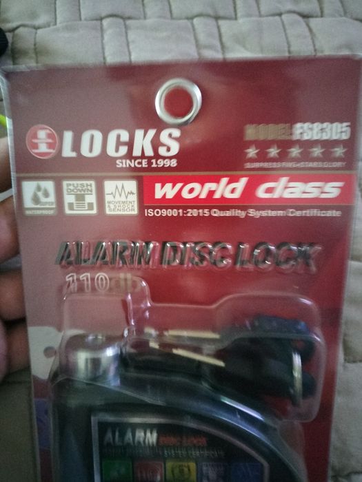 Alarme de disco Novo