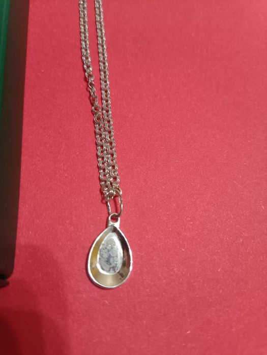 Срібний ланцюжок з Ладонкою