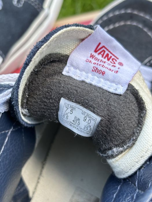 Vans Sk8 hi navy blue r. 40