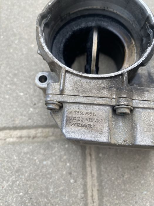 Przepustnica klapa gasząca 1.9 TDI BXE
