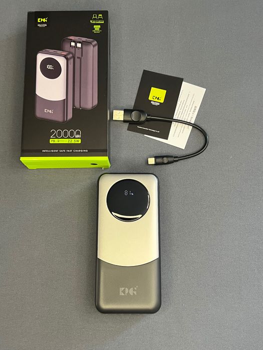 павербанк 20000mAh 22.5W, Power Bank King Power, повербанк, зовнішній акумулятор