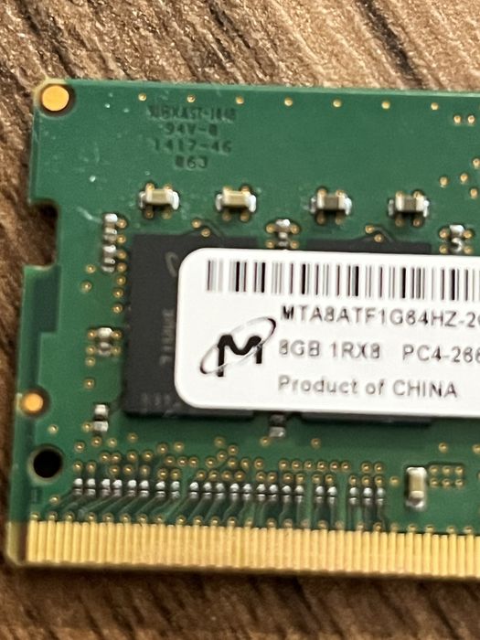 RAM 8GB DDR4 – SODIMM (Notebook) – PC4-2666V