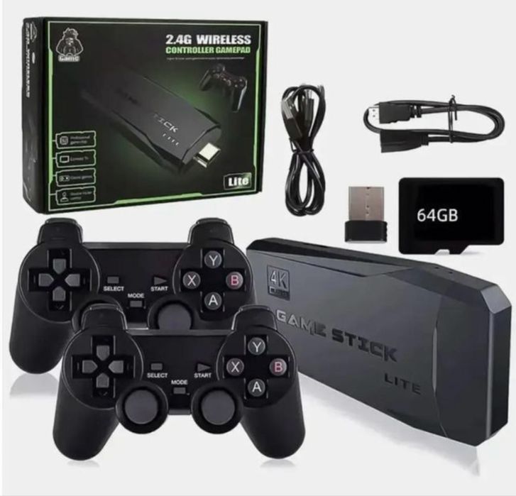 Ігрова приставка DATA FROG Y3 Lite Game Stick 64 ГБ з 4K HDMI