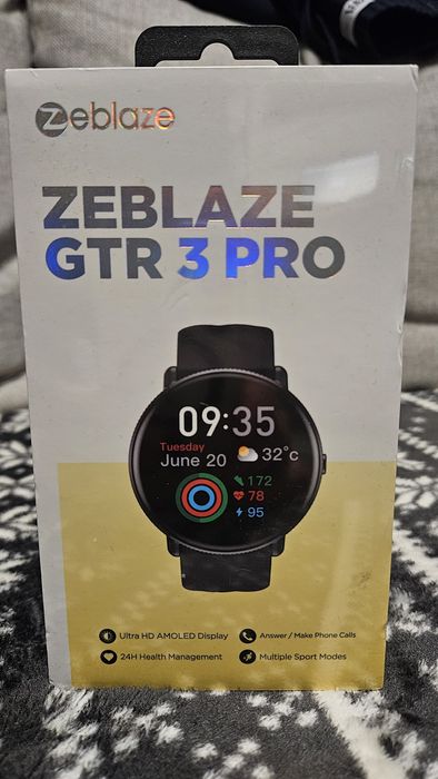 Smartwatch ZEBLAZE GTR 3 PRO - Czarny