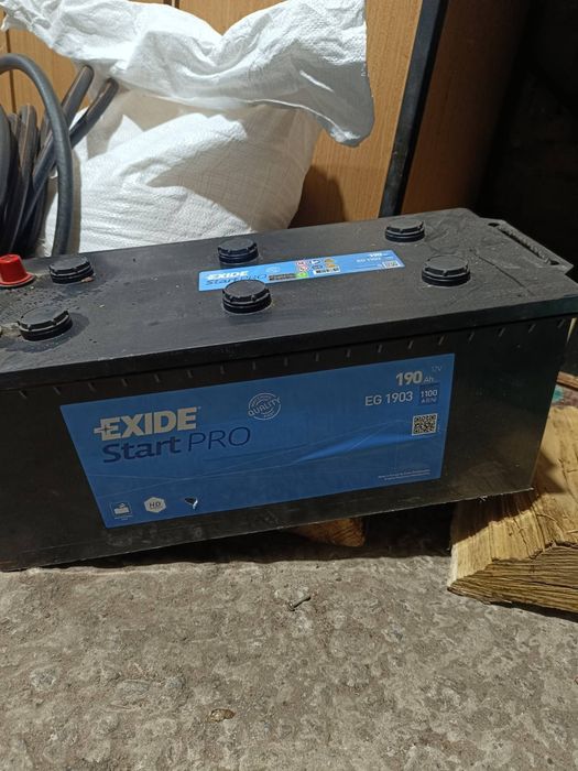 Продам аккумулятор автомобильный Exide Start pro 12 В 190 А/ч