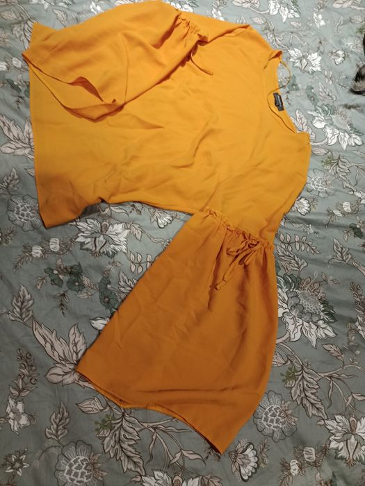 Musztardowy koszula 48 Primark styl Boho