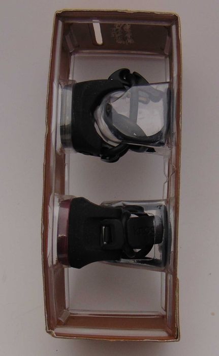 KNOG Blinder Mini SQUARE Zestaw Lampek na rower i hulajnogę # USB # IP67 # NOWE