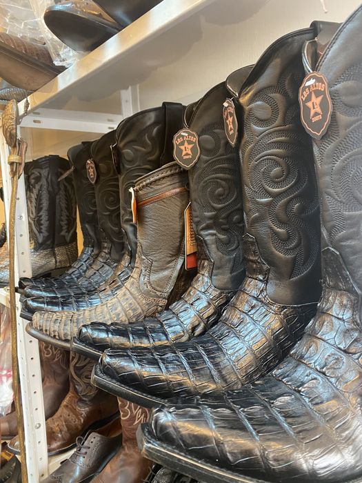Ковбойские сапоги из крокодила, акулы( дилер)