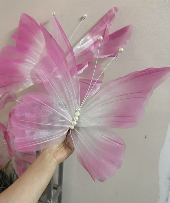 Метелики для декору з органзи