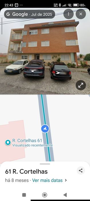 Apartamento T2 em Paços de Brandão