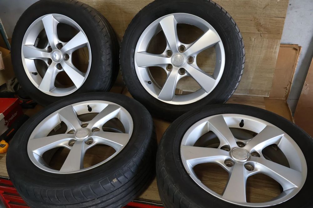 KIA CEED I MAZDA 3 5 6 03-14 KOŁA OPONY LETNIE FELGI ALUMINIOWE ALUFELGI 205 55 16