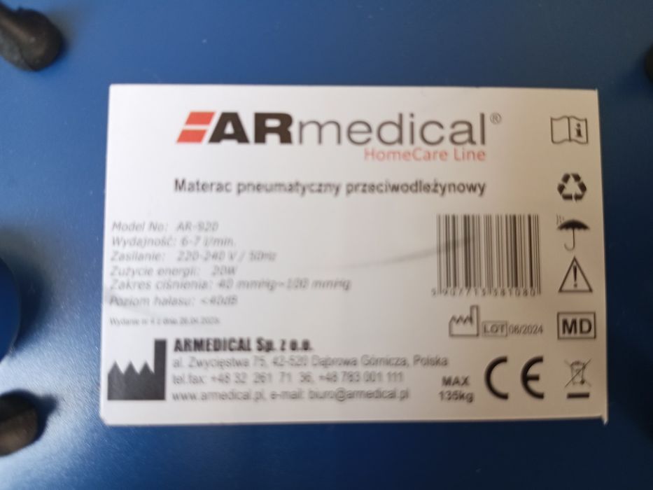 Materac przeciw-odleżynowy