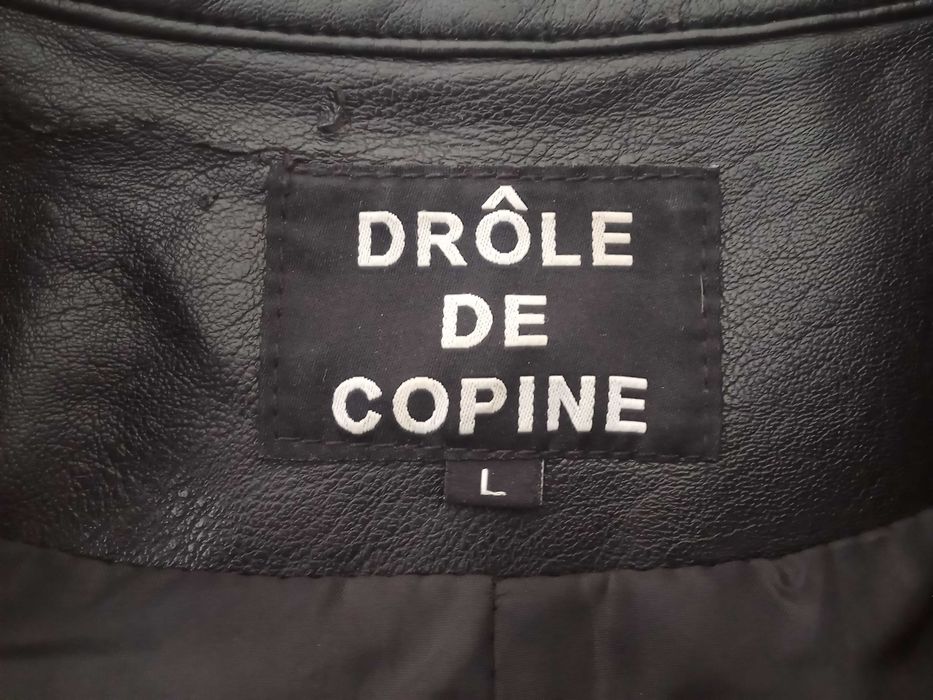 Ramoneska czarna Drole De Copine, rozmiar L.
