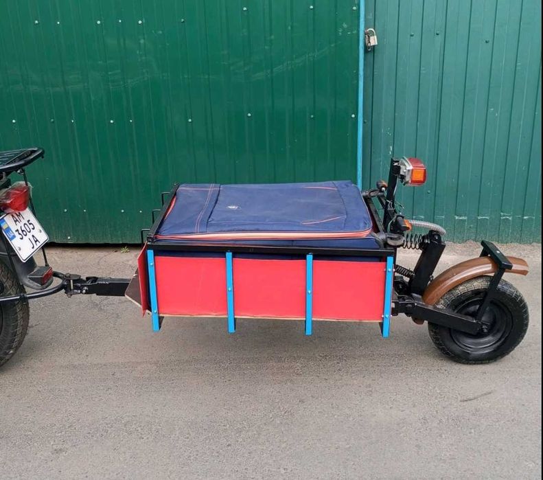 Продам причіп до мотоцикла, мопеда, електро велосипеда.