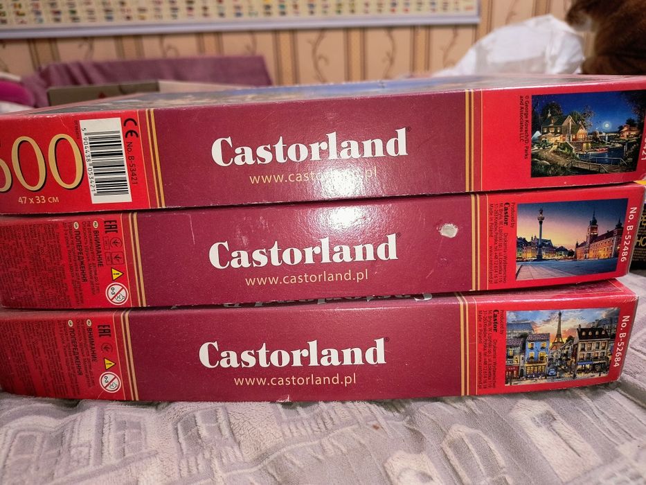 Продам пазли 100-500 деталей