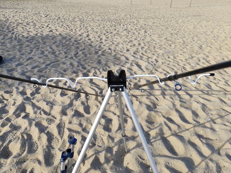 equipamento de pesca como novo