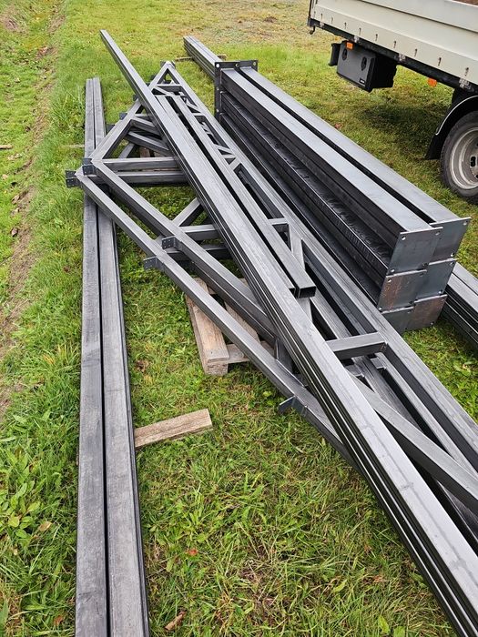 Konstrukcja garaż hala magazyn 6x8x3.5 komplet