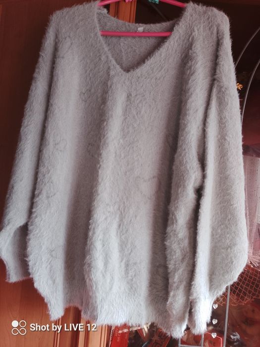 Sweter a'la alpaka oversize