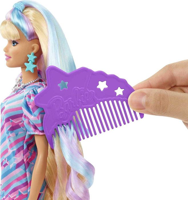 Барби Звездная красотка барбі красуня Barbie Totally Hair Star