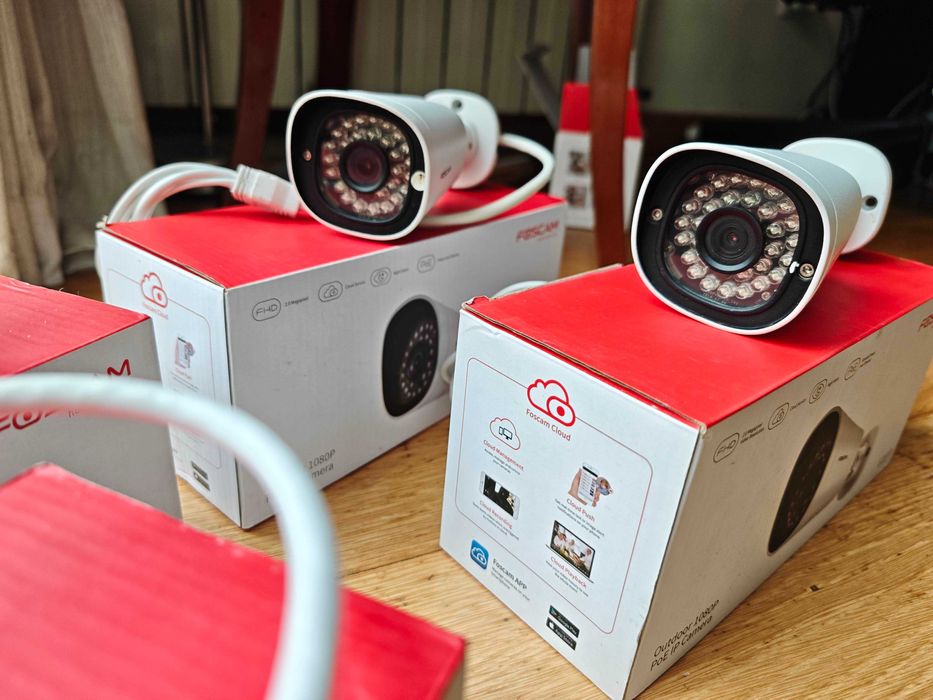 Câmeras POE IP Foscam G2EP e G4EP