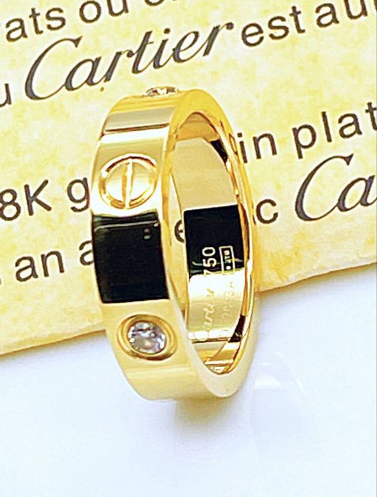 Pierscionek w stylu Cartier Love