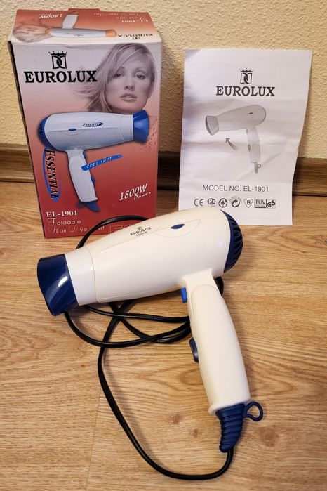 Компактний фен Eurolux EL-1901