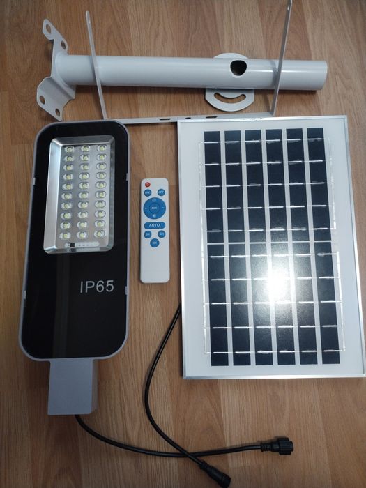 Прожектор наружный с батареей 10000 mAh солнечная панель и пульт
