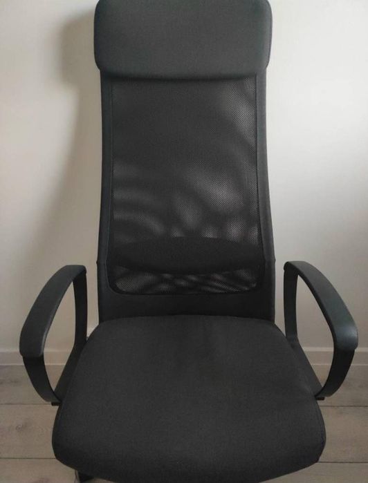 Fotel krzesło biurowe MARKUS jak nowy IKEA