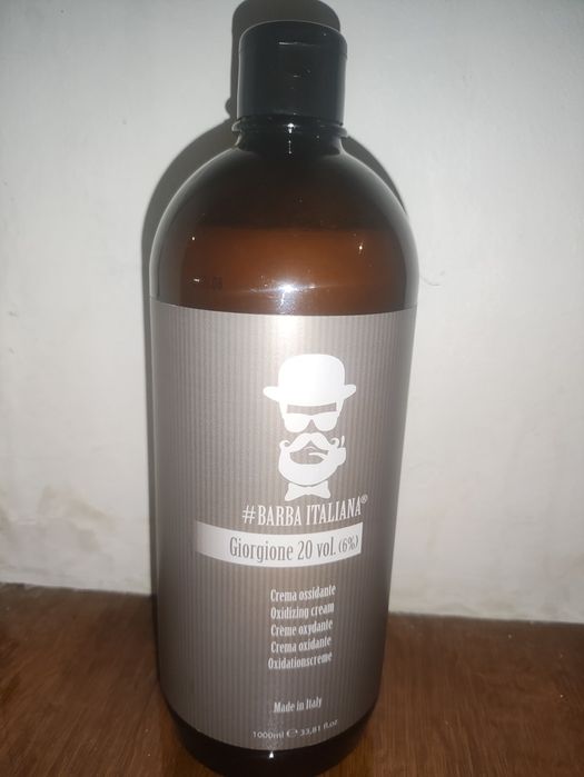 GIORGIONE Крем-активатор 20 vol (6%) #Barba Italiana, 1000 мл