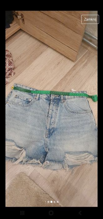 Szoty damskie zara jeans 40