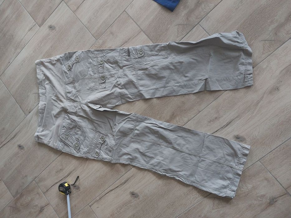 Spodnie ciążowe beżowe