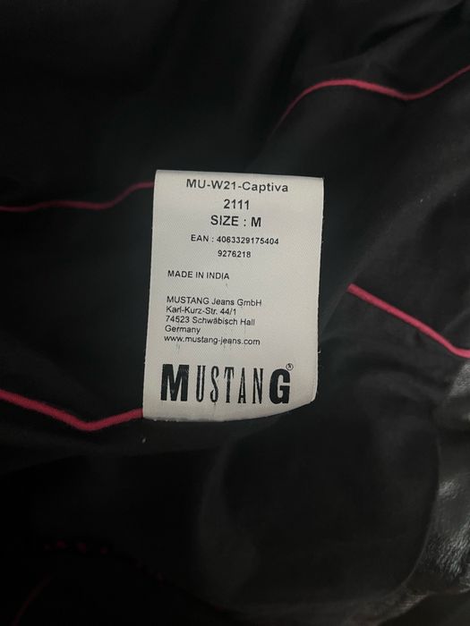 Kurtka skórzana Mustang, rozmiar M
