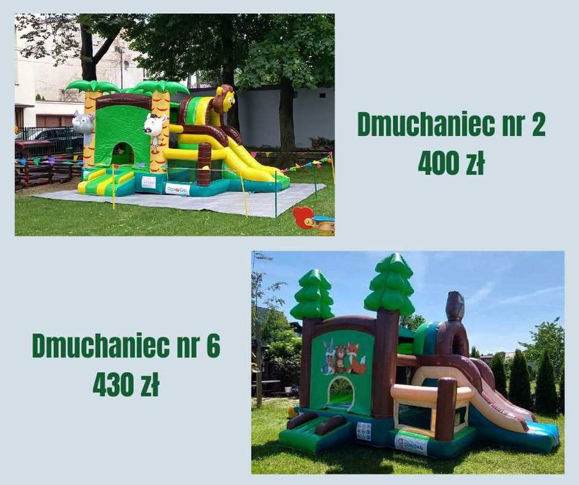 Dmuchany Zamek Zjeżdżalnia WYNAJEM C Dmuchaniec Dmuchańce