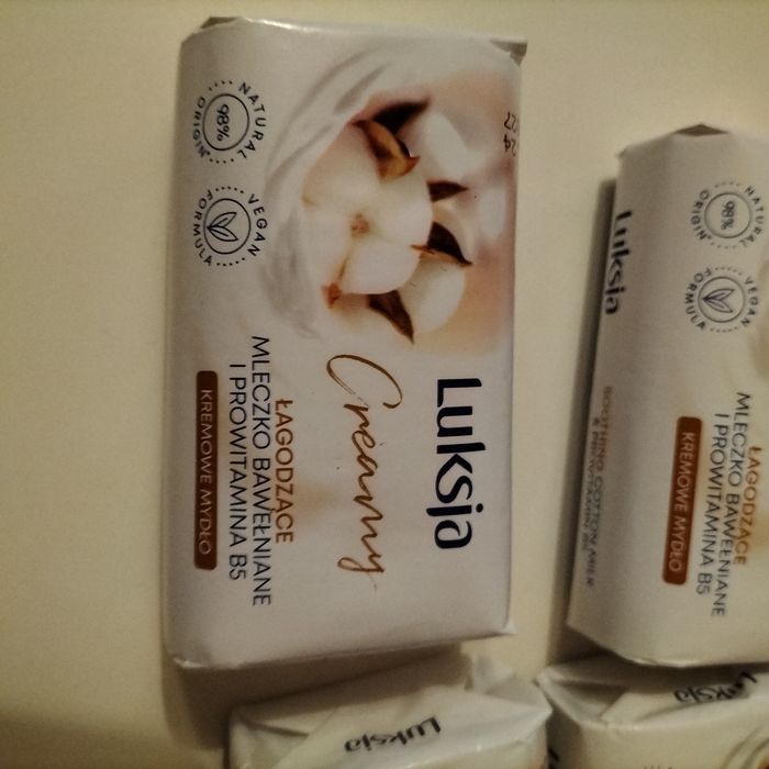 Nowe mydełka w kostce 6 sztuk Luksja